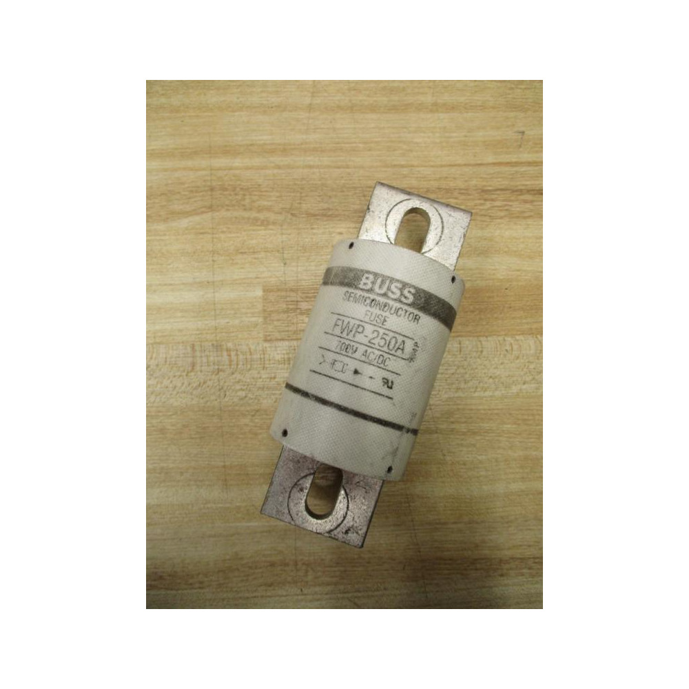 Buss FWP-250A Bussmann Fuse Cross Ref 6F431 - Used