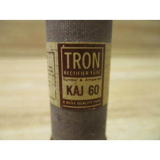 Bussmann KAJ 60 Rectifier Fuse KAJ60 (Pack of 10) - Used