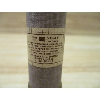 Bussmann KAJ 60 Rectifier Fuse KAJ60 (Pack of 10) - Used