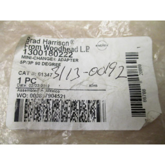 Brad Harrison 1300180222 Mini Change Adapter 61347