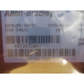 Allen Bradley 1756-CNB Module 1756CNB Ser.E Rev.D01