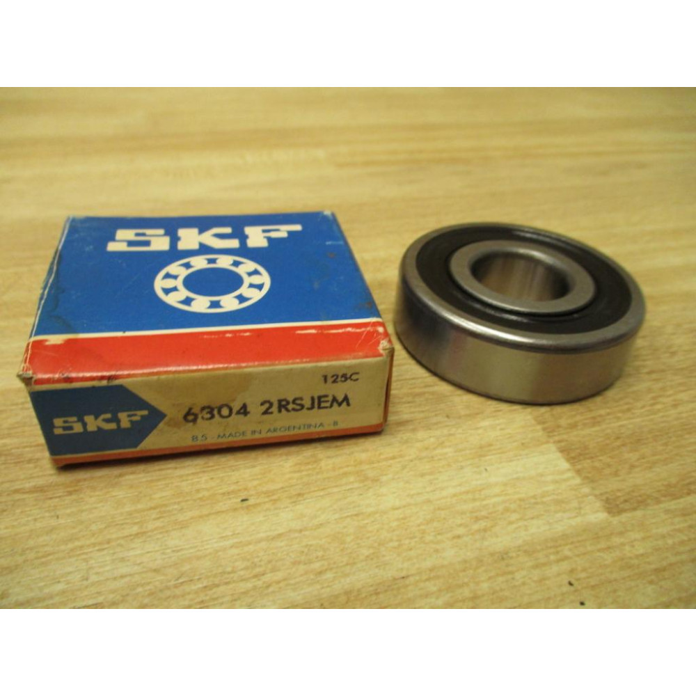 SKF 6304 2RSJEM Deep Groove Ball Bearing 63042RSJEM SKF 6304 2RSJEM Deep Groove Ball Bearing 63042RSJEM