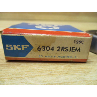 SKF 6304 2RSJEM Deep Groove Ball Bearing 63042RSJEM