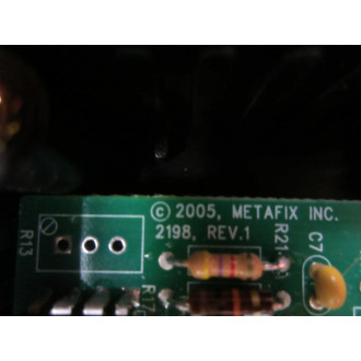 Metafix 2198 Control Box - Used