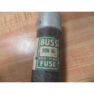Bussmann NON-80 Cooper One-Time Fuse NON80 (Pack of 3) - Used