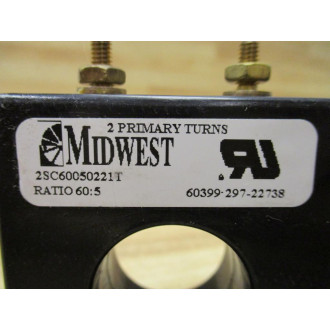 Midwest 2SC60050221T Current Transformer - Used