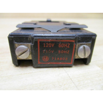 Allen Bradley 71A803 Coil - Used