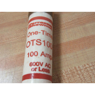 Ferraz Shawmut OTS100 One-Time Fuse (Pack of 2) - Used