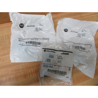 Allen Bradley 600-N1 Locking Nameplate 600N1 (Pack of 3)