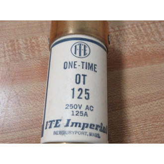 ITE OT 125 One-Time Fuse OT125 - New No Box