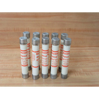Gould Shawmut Ferraz Trionic A6Y10-1 Amp-Trap Fuse A6Y101 (Pack of 10) - Used