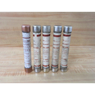 Gould Shawmut Ferraz OTS-10 Fuse Cross Ref 4XH04 (Pack of 5) - Used