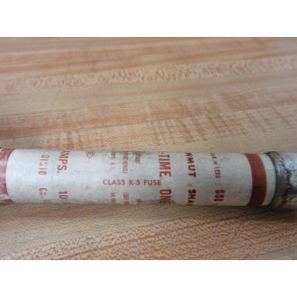 Gould Shawmut Ferraz OTS-10 Fuse Cross Ref 4XH04 (Pack of 5) - Used