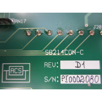 ACS Electronics SB214CON-C Circuit Board SB214CONC - Used