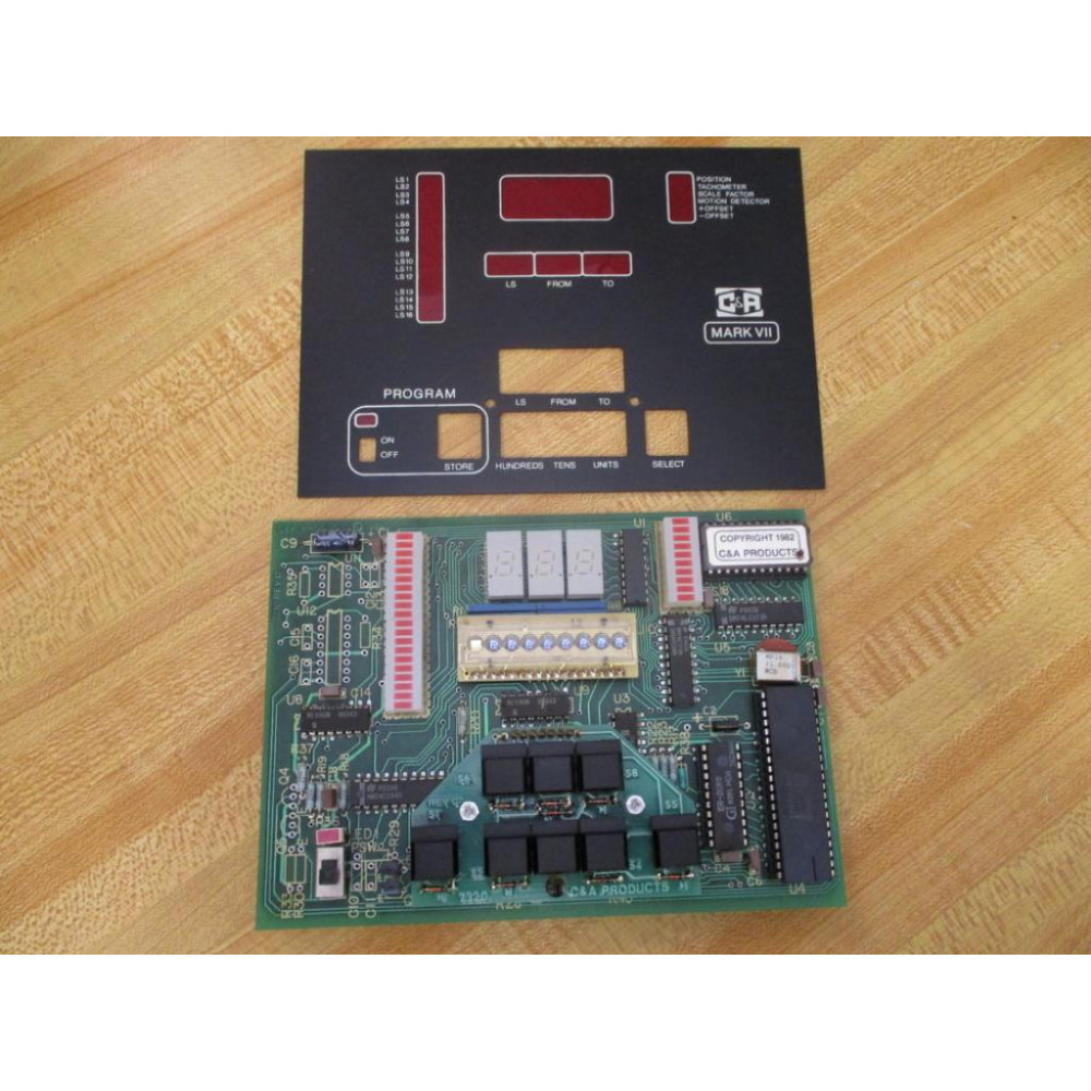 C&A Products 7310 Mark VII  2-Board Interface Assembly - Used C&A Products 7310 Mark VII  2-Board Interface Assembly - Used