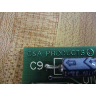 C&A Products 7310 Mark VII  2-Board Interface Assembly - Used C&A Products 7310 Mark VII  2-Board Interface Assembly - Used