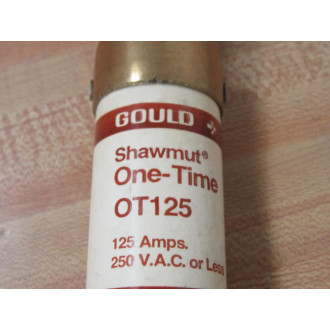 Gould Shawmut Ferraz OT125 Mersen Fuse - New No Box