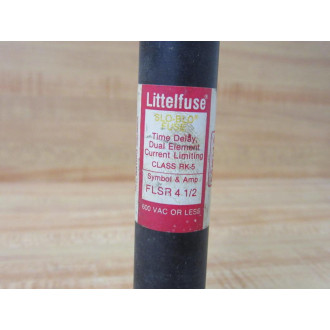 Littelfuse FLSR 4 12 Fuse FLSR412 Slo-Blo (Pack of 4) - New No Box
