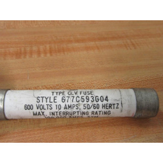 Westinghouse 677C593G04 CLV Fuse Tested - Used