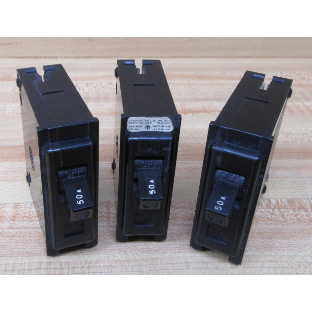 ITE EQP 850 50A Circuit Breaker EQP850 (Pack of 3) - New No Box