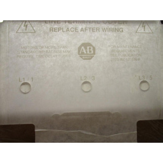 Allen Bradley 1495-N81 Line Side Shield 1495N81 - New No Box