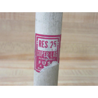 Bussmann RES 25 Super-Lag Fuse RES25 Tested - Used