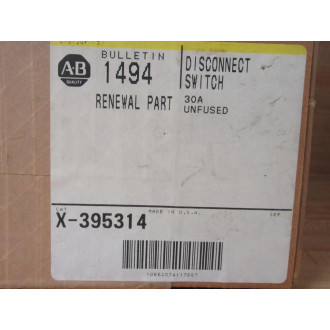 Allen Bradley X-395314 1494F Disconnect Switch X395314