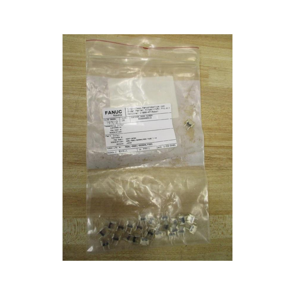 Fanuc A60L-0001-0290LM32C Fuse A60L00010290LM32C (Pack of 27)