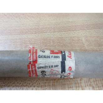 Economy F-3005 Renewable VR-25 Fuse F3005 (Pack of 3) - Used