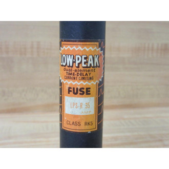 Bussmann LPS-R 35 Low-Peak Fuse LPSR35 (Pack of 5) - Used