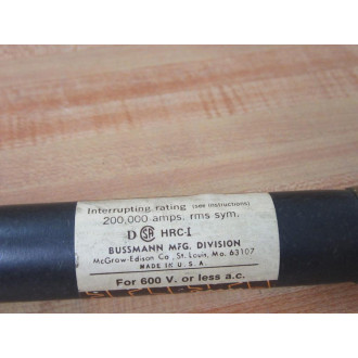 Bussmann LPS-R 35 Low-Peak Fuse LPSR35 (Pack of 5) - Used