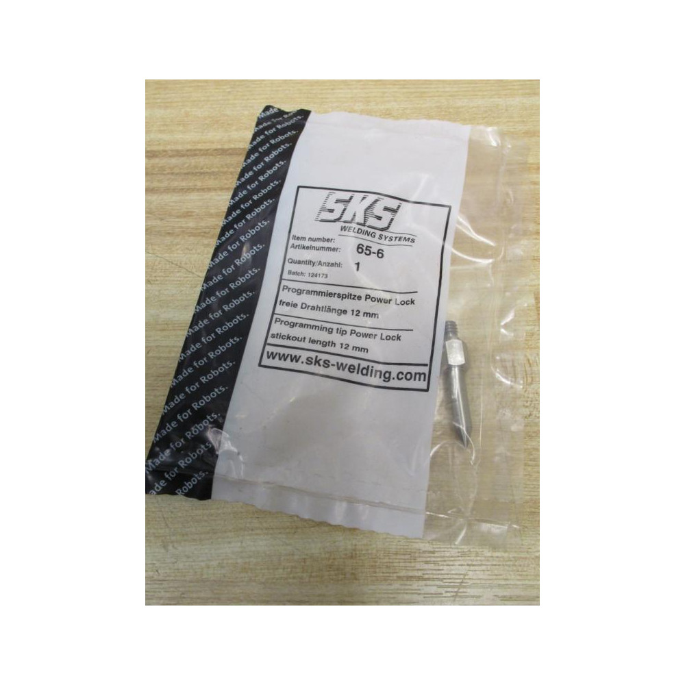 SKS Welding Systems 65-6 Programmming Tip 656