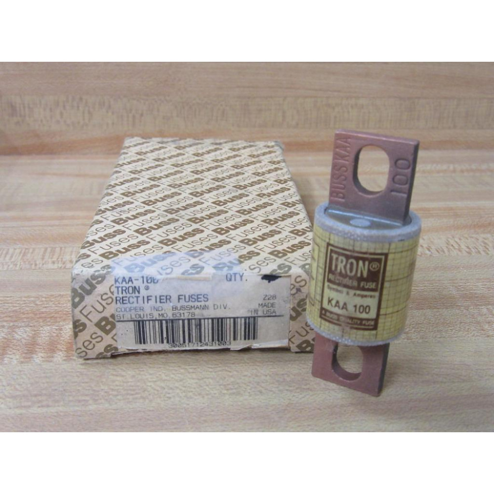 Bussmann KAA-100 Cooper Tron Rectifier Fuse KAA100 (Pack of 3)