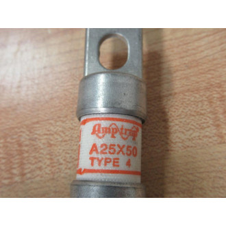 GouldShawmutAmpTrap A25X50-4 Fuse A25X50 (Pack of 2) - New No Box