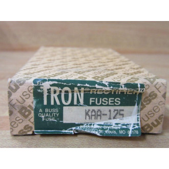 Bussmann KAA 125 Tron Cooper Rectifier Fuse KAA125 (Pack of 5)