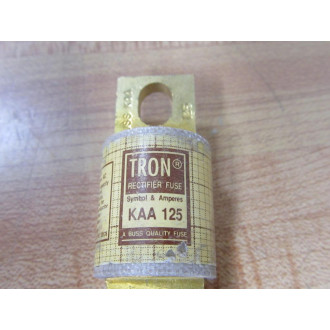 Bussmann KAA 125 Tron Cooper Rectifier Fuse KAA125 (Pack of 2) - New No Box