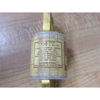 Bussmann KAA 125 Tron Cooper Rectifier Fuse KAA125 (Pack of 2) - New No Box
