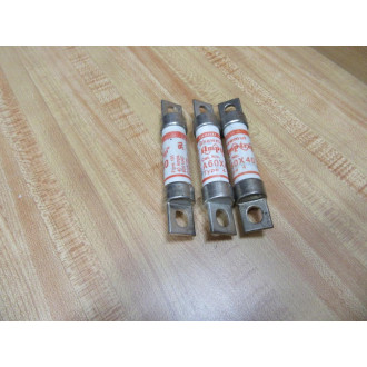 Gould Shawmut Ferraz Mersen A60X40-4 Fuse A60X40 (Pack of 3) - New No Box