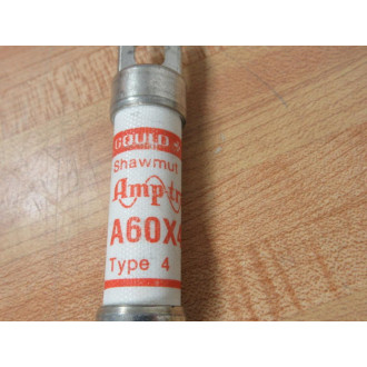 Gould Shawmut Ferraz Mersen A60X40-4 Fuse A60X40 (Pack of 3) - New No Box