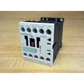 Siemens 3RH1131-1AK60 Control Relay 3RH11311AK60 G130305*E05* - New No Box