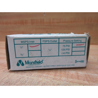 Mansfield 451-12-75 12" Relief Valve 451