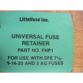 Littelfuse FHP1 Universal Fuse Retaine - New No Box