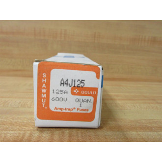 Gould Shawmut Ferraz Trionic A4J125 125A Current Limiting Fuse