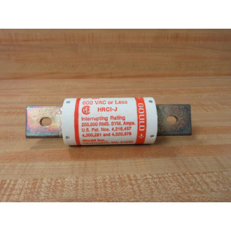 Gould Shawmut Ferraz Trionic A4J125 125A Current Limiting Fuse