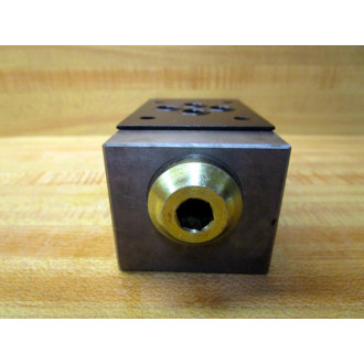 Denison ZRE-AB-01-D1 098-91020 Hydraulic Manifold Valve ZREAB01D109891020 - Used