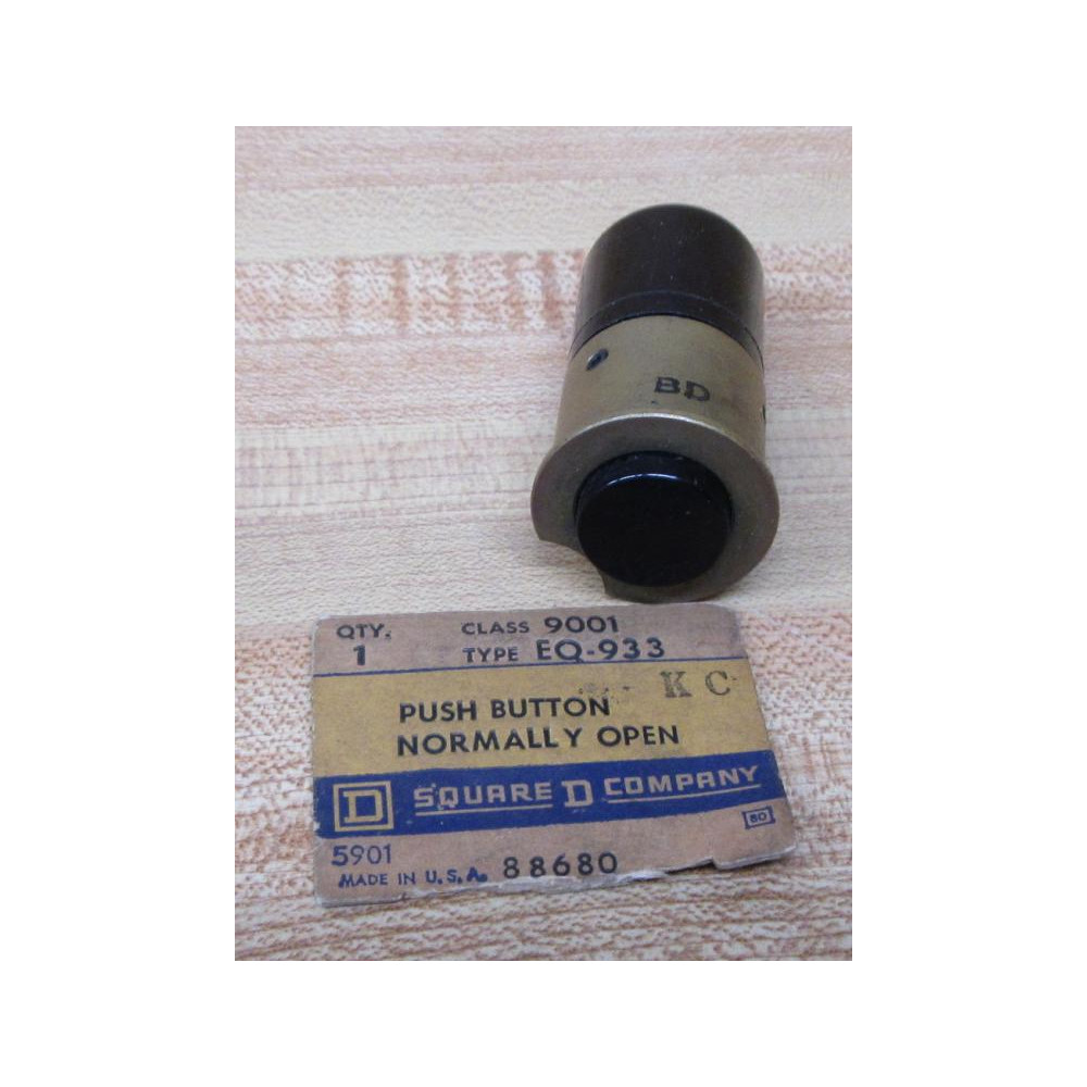 Square D 9001-EQ933 Push Button, Sensitive 9001EQ933 - New No Box