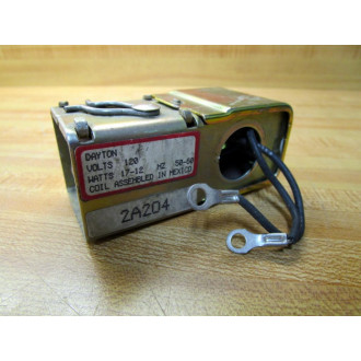 Dayton 2A204 Solenoid Coil 17-12W - Used