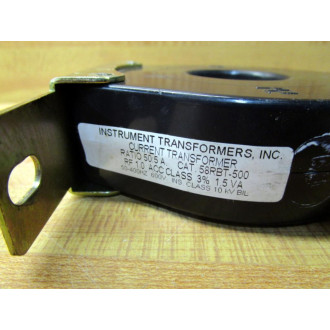 Instrument Transformers 58RBT-500 Current Transformer 58RBT500 - Used