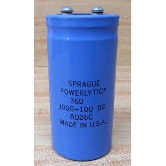 Sprague 36D Capacitor - New No Box