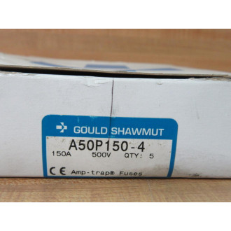 Gould Shawmut Ferraz Trionic A50P150 Fuse A50P150-4 (Pack of 5)